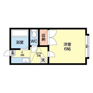 トピア仁井田【2階】の間取り