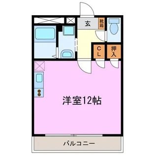 パークハウスタカシ【3階】の間取り