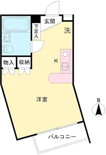 ヴィラパストラール【1階】の間取り