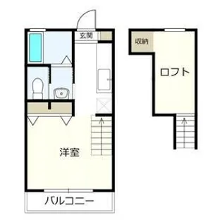 スマイルコーポI【2階】の間取り