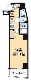 XEBEC大山【1階】の間取り