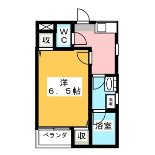 オレンジハイツ【1階】の間取り
