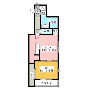 Ecke【1階】の間取り