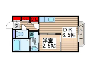 メゾン柏洋【2階】の間取り