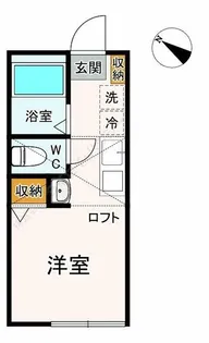 nube森が丘【2階】の間取り