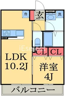 リブリスカイアロマ【2階】の間取り