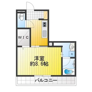 villa山城 S【1階】の間取り