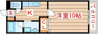 グランソレイユ上杉【1階】の間取り