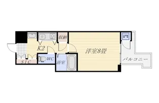 リバービュー102【9階】の間取り