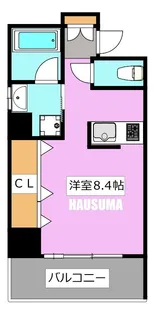 CASCADE【1階】の間取り