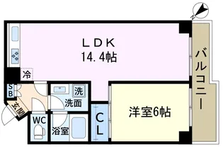 グレイスコート【1階】の間取り