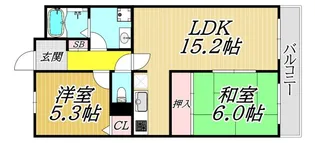 Plumber塚口【4階】の間取り