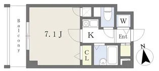 シーガル池下【4階】の間取り