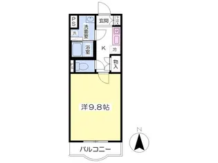 富士見アーバンハウス【2階】の間取り
