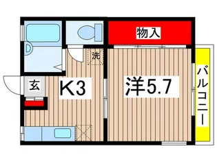 メゾン大塚【2階】の間取り