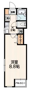 ライフステージ笹塚【1階】の間取り