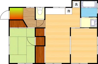 レジデンストキムラ【1階】の間取り