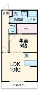 メゾン志麻【1階】の間取り
