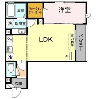 フェリシア【1階】の間取り