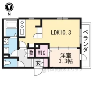 エクセレンス南【2階】の間取り
