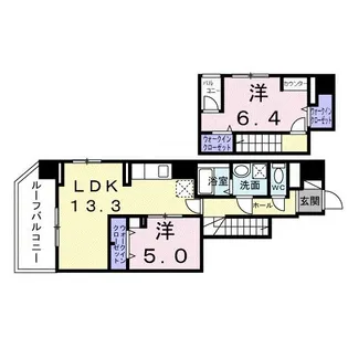 セレーノ・ユー【8階】の間取り