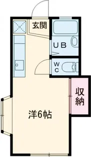 メゾンカトレア【1階】の間取り