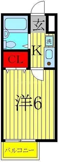 ジュネパレス新柏A棟【1階】の間取り