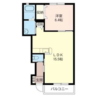 ファミール【1階】の間取り