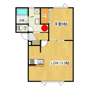 エクセルハイム【2階】の間取り