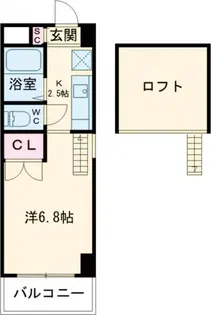 GLANZ MASAKI【4階】の間取り