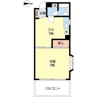 ハイデンス三橋【3階】の間取り