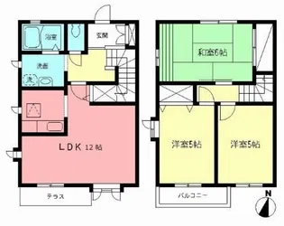 アーバンプレステージ【1階】の間取り