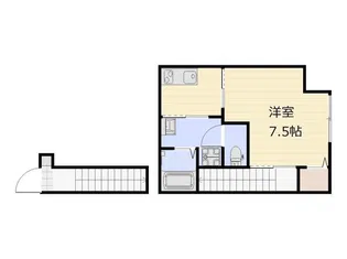 Casa Grande 白石【2階】の間取り