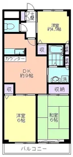 サン・フォーレスト【2階】の間取り