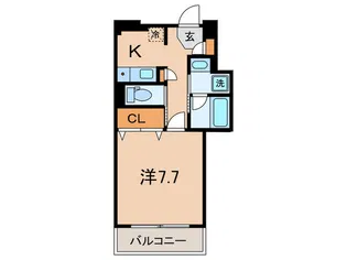 メルヴェイユ【3階】の間取り