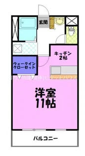 ヴィラ・マルシェ【1階】の間取り