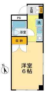 シャトレ柴崎館【2階】の間取り