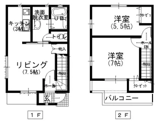 プレミアムの間取り