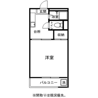スプルース【3階】の間取り