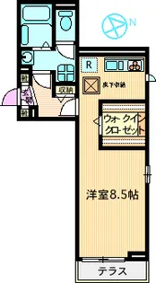 クローネ【1階】の間取り