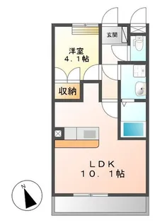 シルバー チャリオッツ【1階】の間取り
