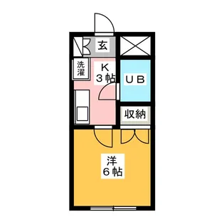 あさみビル【4階】の間取り