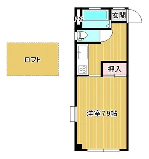 M.Tハイツ【2階】の間取り