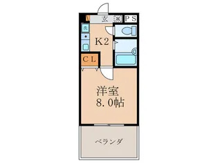 LAKE SQUARE-I【2階】の間取り