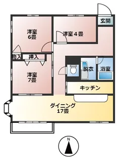 YOマンション【2階】の間取り