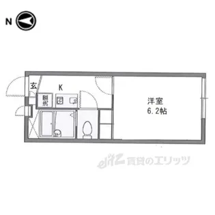 レオパレスKirara【1階】の間取り