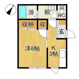 GalleryーSI【2階】の間取り