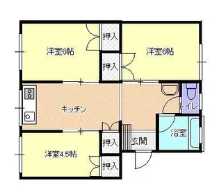マルベリーマンション【3階】の間取り