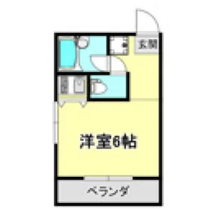 第2洋幸ビル【3階】の間取り