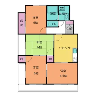エステート南山TS1【4階】の間取り